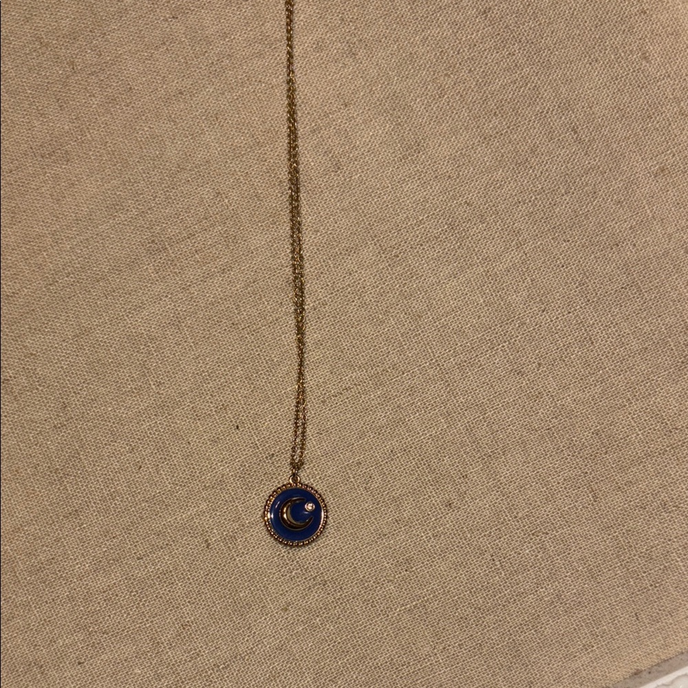 Elegant Moon and Sun Pendant Necklace